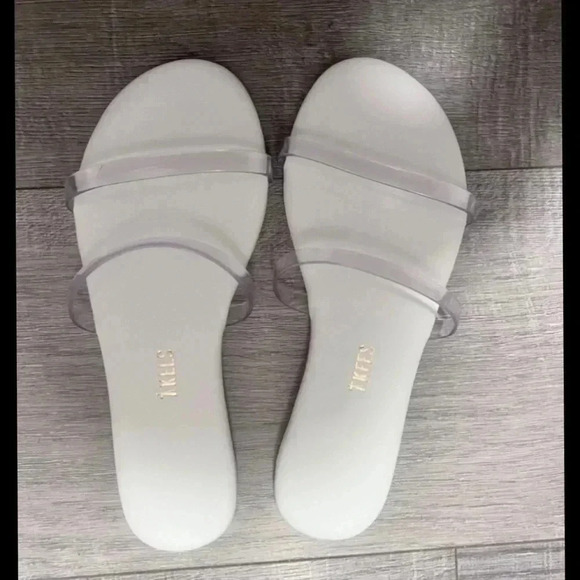 TKEES PVC Gemma Clear Sandals NEW - Picture 6 of 6